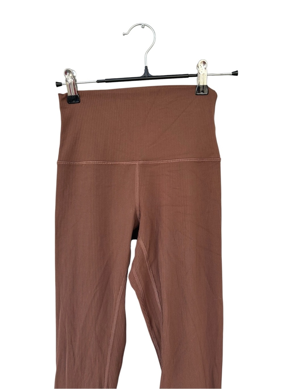 Lululemon Align Ribbed High-Rise Pant 25" - Size 4 - Roasted Brown - Picture 3 of 15